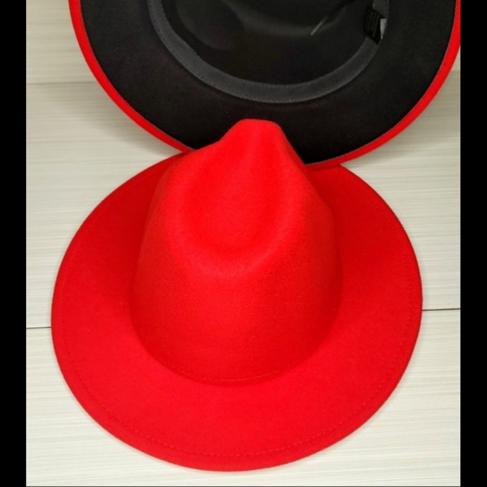 Black Bottom Fedora Hat
